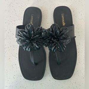 Larroude Hibiscus Sandal Woman’s 8/9